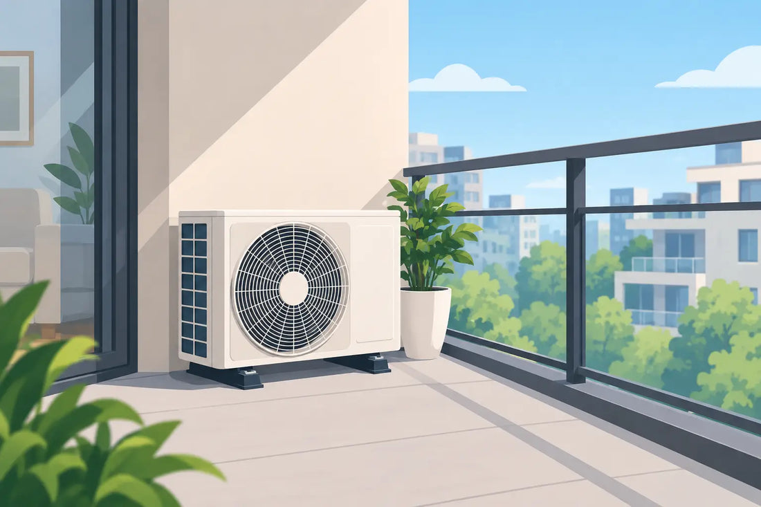 Mag buitenunit op balkon? Dit zijn de regels