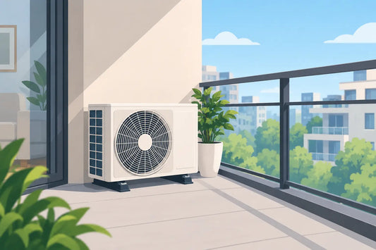 Mag buitenunit op balkon? Dit zijn de regels