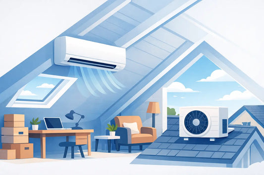 Mitsubishi airco voor zolder kiezen
