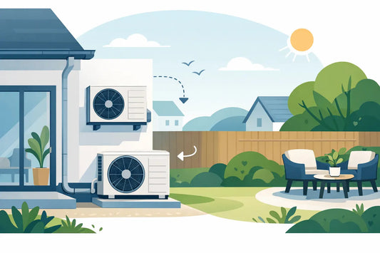 Gids voor buitenunitplaatsing bij uw woning