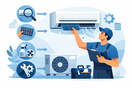 Hoe onderhoud je een airco? Praktisch stappenplan