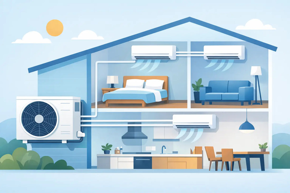 Multi split airco uitleg voor thuis