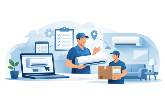 Airco online bestellen: stappenplan