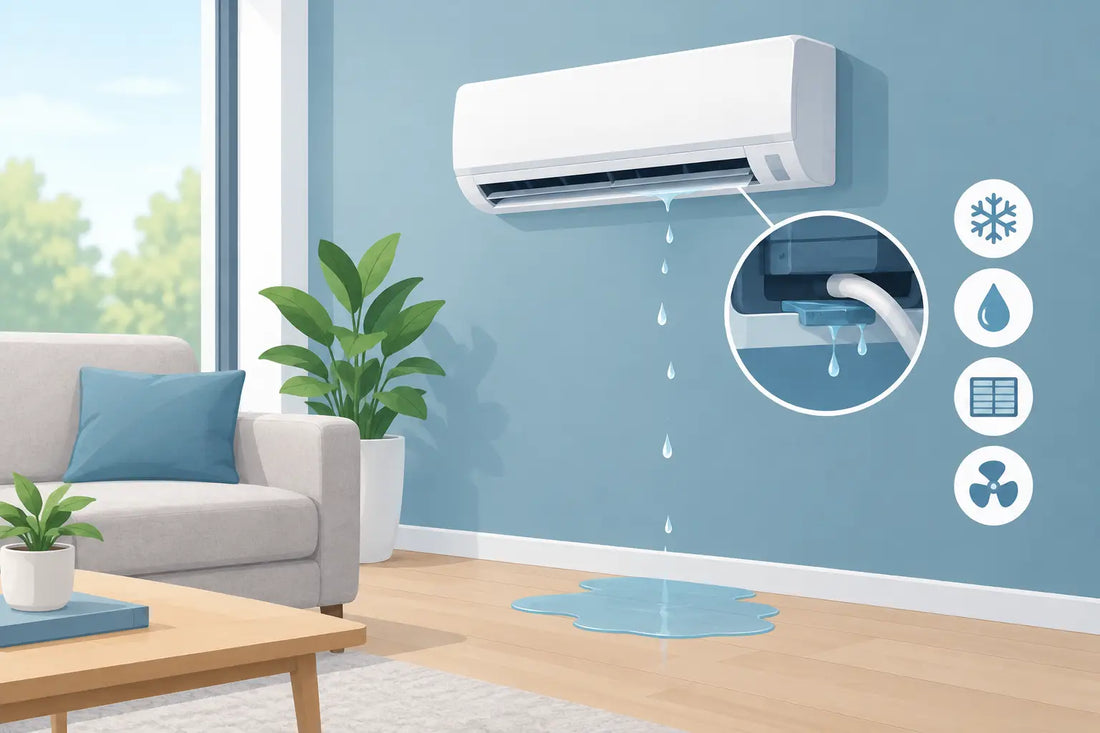 Waarom lekt mijn airco water? Dit zijn de oorzaken