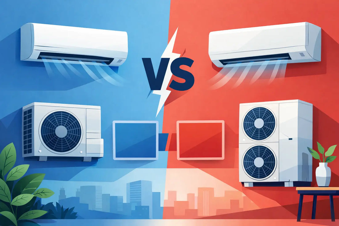 Daikin versus Mitsubishi airco: wat past?